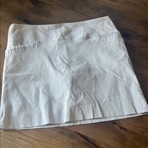 S.C.&CO. Tummy Control skirt: Skorts with Pockets XL White/Blue Stripe